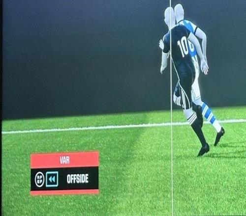 體毛越位！皇馬博主質(zhì)疑VAR：畫線圖8分鐘后才給