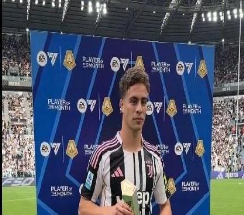 2場2助攻，伊爾迪茲在國家德比賽前獲頒8月意甲最佳獎(jiǎng)杯