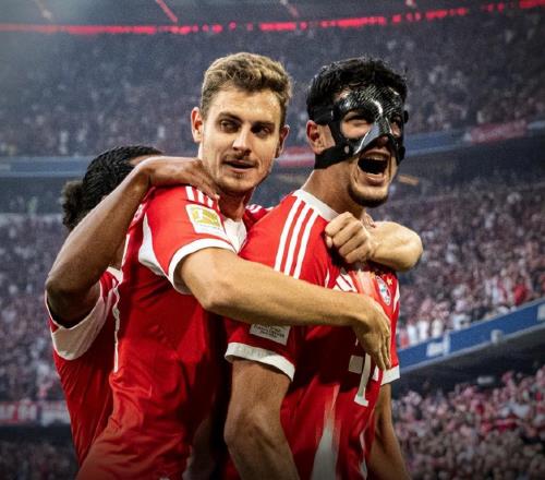 30分鐘4球領(lǐng)先+全場50！凱恩2射1傳，迪亞斯3連擊，拜仁痛打漢堡