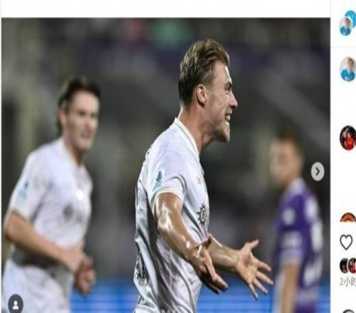 首秀破門！霍伊倫社媒曬慶祝照片：上工第一天沒有讓人失望