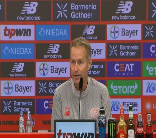 藥廠主帥：我們必須善用輪換，希望有更多球員能踢滿90分鐘